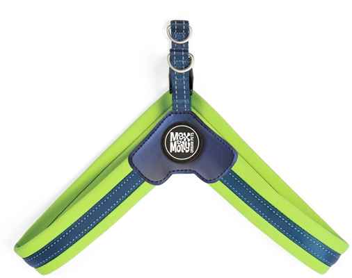 Max & Molly Q-Fit Matrix Lime Green Göğüs Tasması-Medium