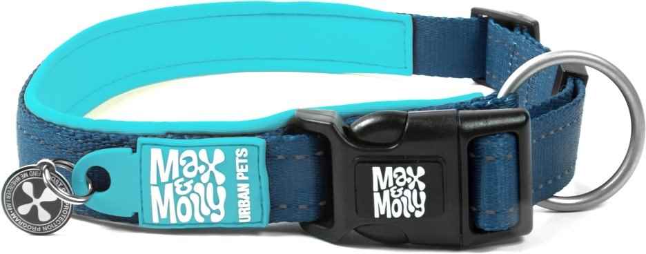 Max & Molly Smart ID Matrix Sky Blue Boyun Tasması-Large