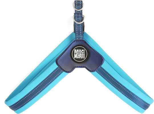 Max & Molly Q-Fit Matrix Sky Blue Göğüs Tasması-2Xsmall