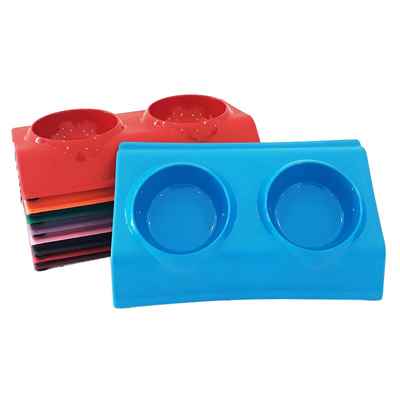 LEPUS KEDİ VE KÖPEK MAMA KABI İKİLİ