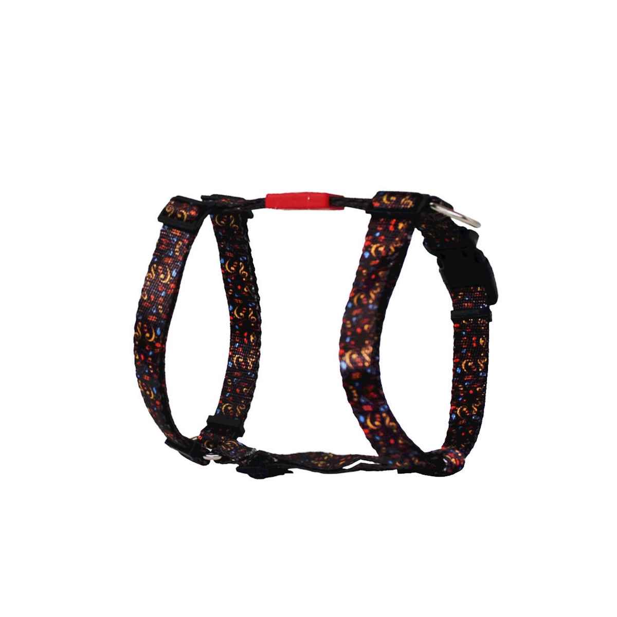 DESENLİ H TİPİ GÖĞÜS TASMASI (XS) 05