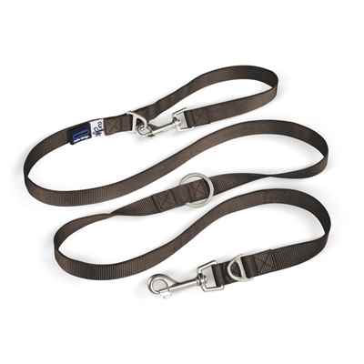 Adjustable Leash Naylon Brown L