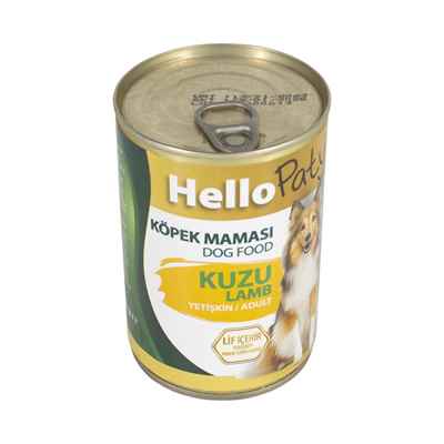 Hello Patty Kuzu Etli Köpek Konservesi 415 gr (24lü)