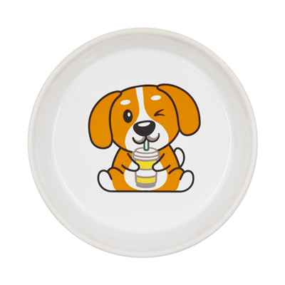 Seramik Kedi Ve Köpek Mama Kabı No:1