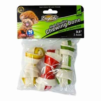 DÜĞÜMLÜ KEMİK RENKLİ 20GR/AD. 3LÜ