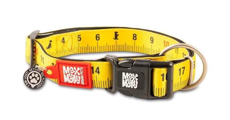 Max & Molly Smart ID Ruler Boyun Tasması-Xsmall