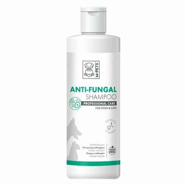 M-PETS DOG&CAT ANTI FUNGAL SHAMPOO 250ML PROFESSIONAL CARE
