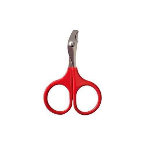 Zampa Kedi ve Köpek Tırnak Makası Kırmızı, 5.5x8cm