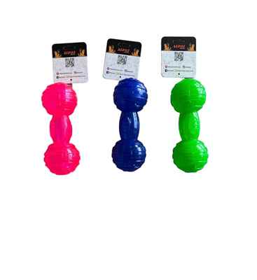 KÖPEKLER İÇİN KAUÇUK DUMBELL OYUNCAK VİNLY