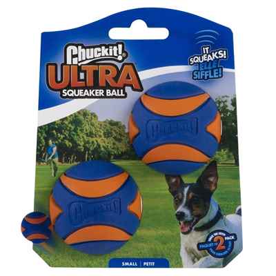 Chuckit! Ultra Squeaker 2'li Sesli Köpek Oyun Topu (Küçük Boy)
