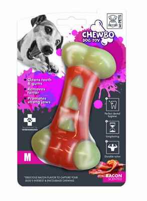 M-PETS CHEWBO TRIBONE DENTAL ET AROMALI KÖPEK OYUNCAĞI (M)