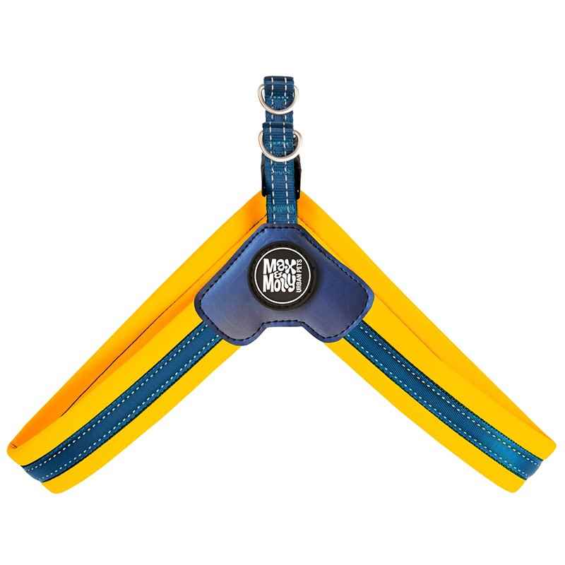 Max & Molly Q-Fit Matrix Orange Göğüs Tasması-Medium