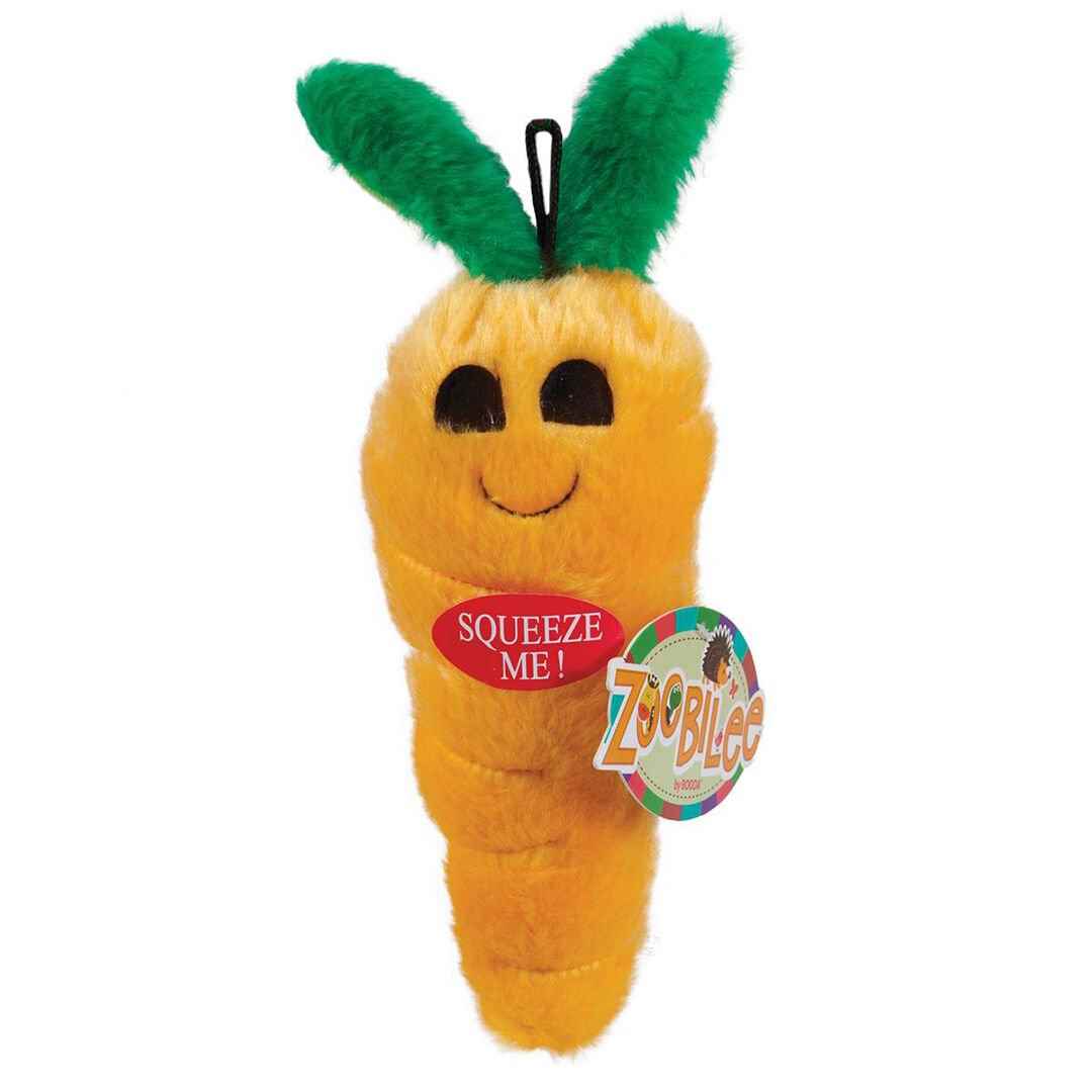 Zoobilee Peluş Havuç Köpek Oyuncağı (Sesli)