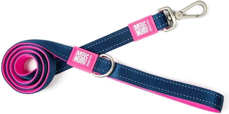 Max & Molly Matrix Pink Gezdirme Kayışı-Large