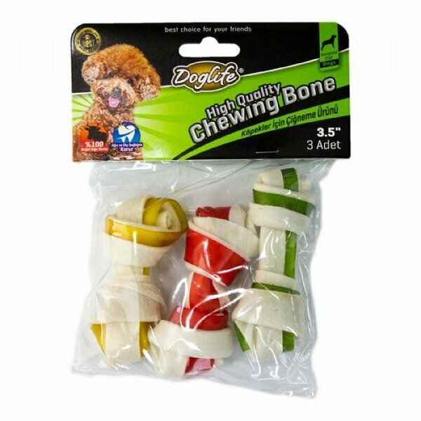 DÜĞÜMLÜ KEMİK RENKLİ 20GR/AD. 3LÜ