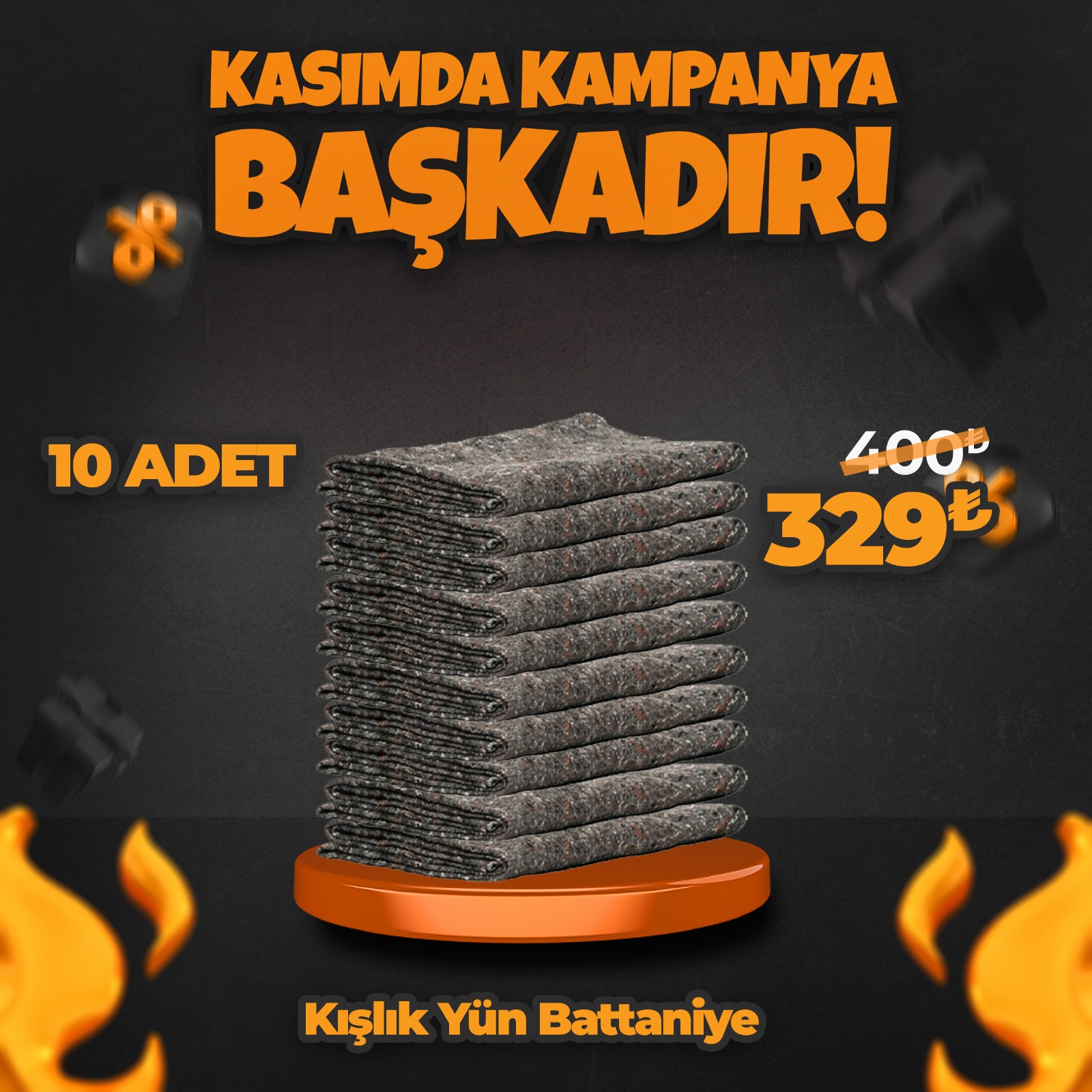 Battaniye 10 Adet