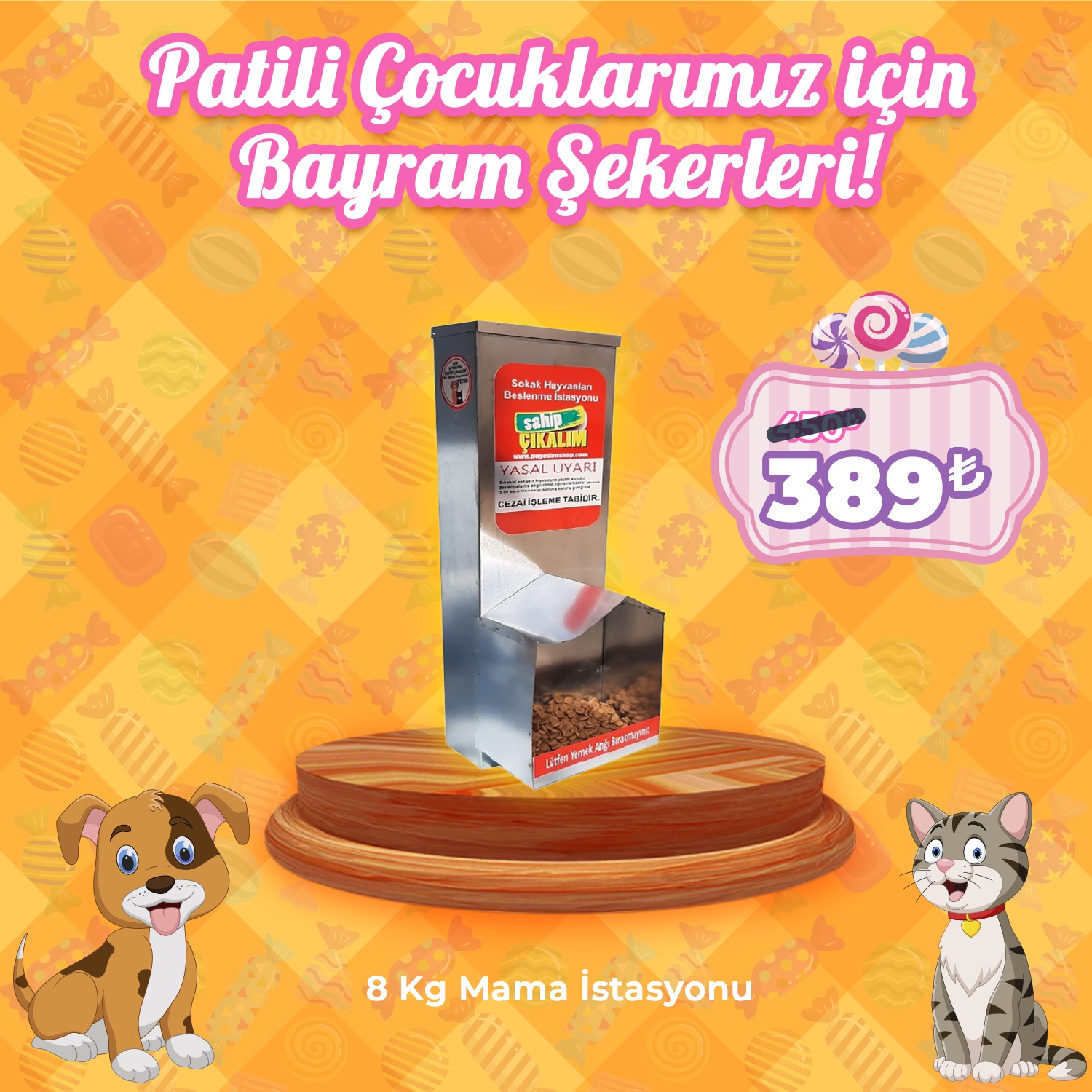 8 Kg Mama İstasyonu