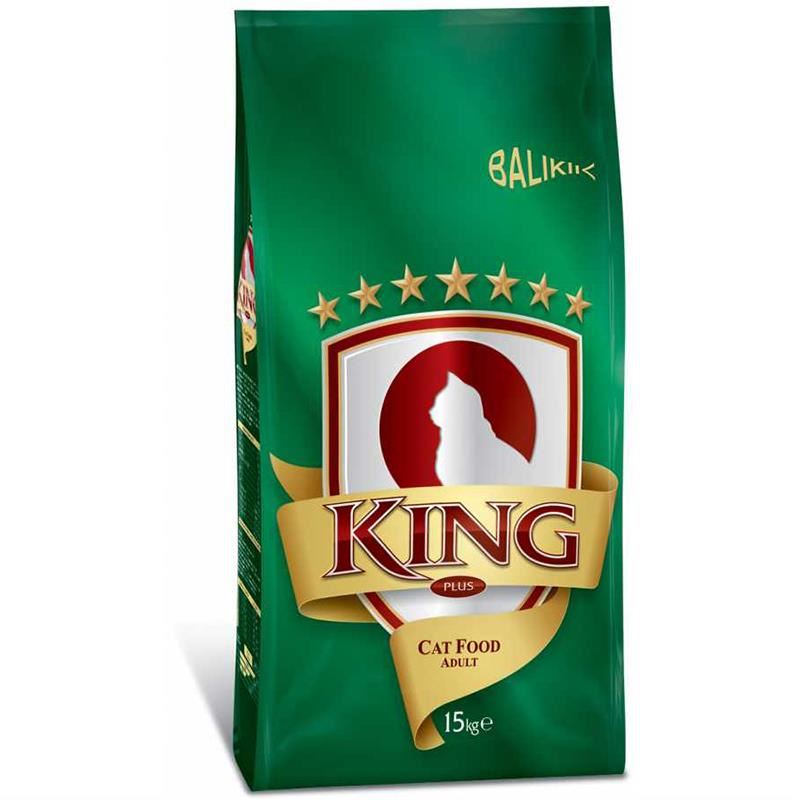 King Balıklı 15 Kg Yetişkin Kedi Maması