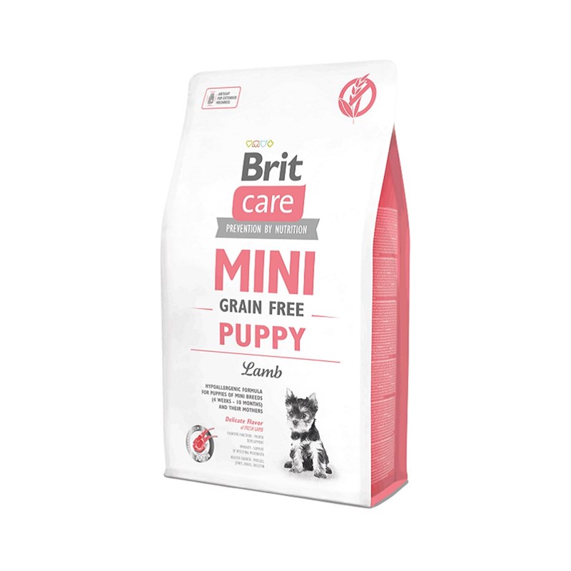 Brit Care Mini Puppy Grain Free Tahılsız Kuzu Etli Yavru Köpek Maması 2 Kg