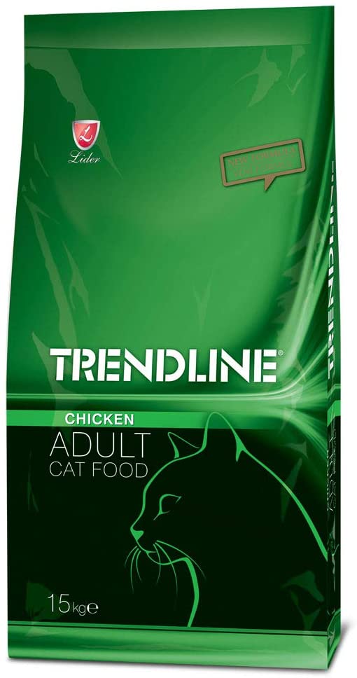 Trendline 1 Kg Tavuklu Yetişkin Kedi Maması 