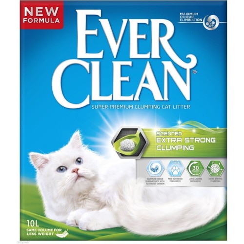 Ever Clean Extra Strong Scented Kokulu Topaklaşan Kedi Kumu 10 Lt