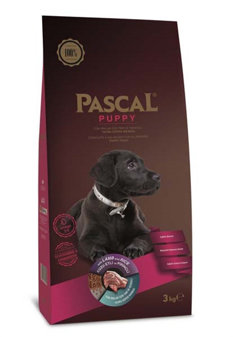 Pascal Kuzu Etli Yavru Köpek Maması 3 Kg