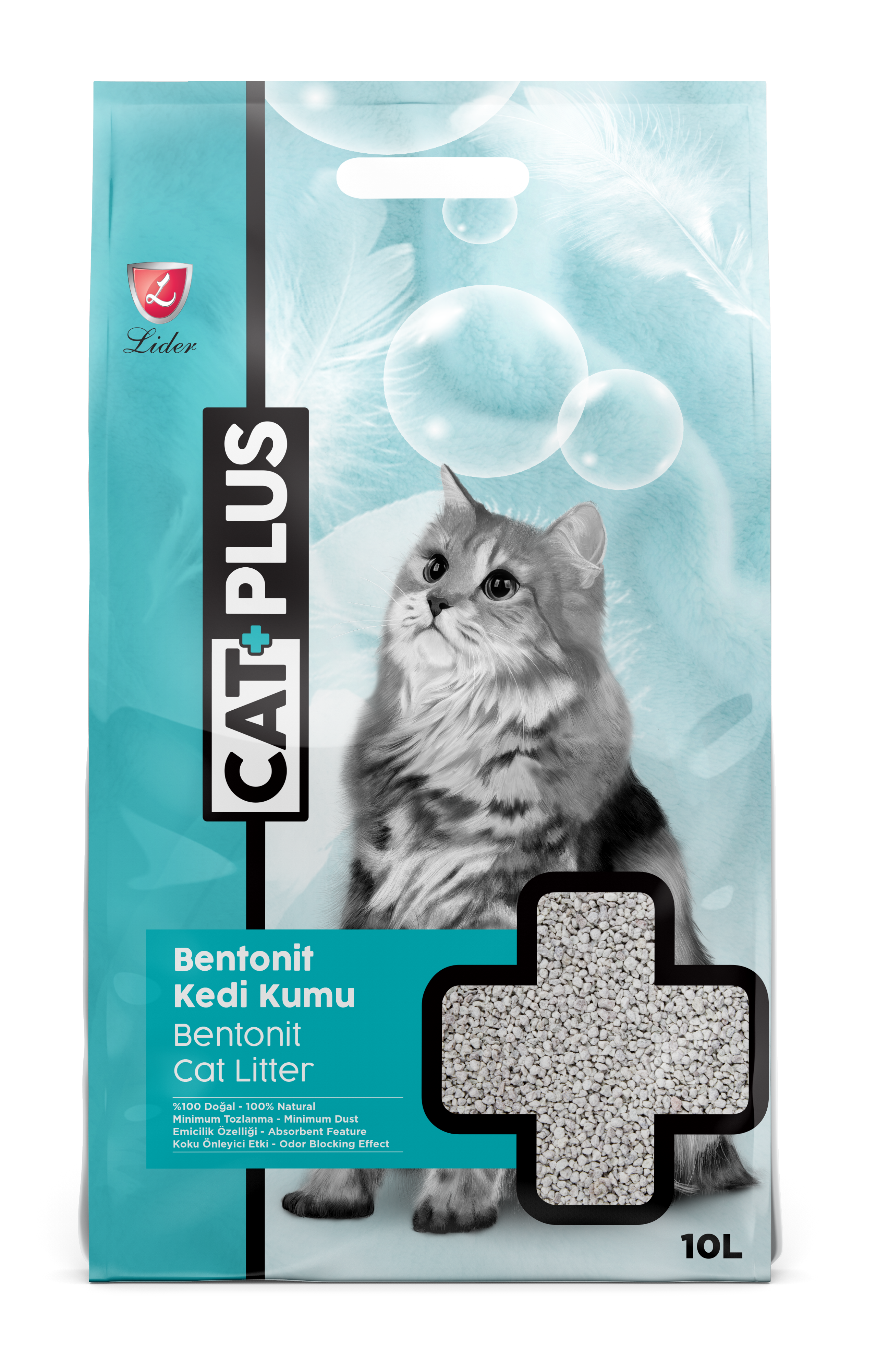 CatPlus Natural Kokusuz Kedi Kumu 10 Lt
