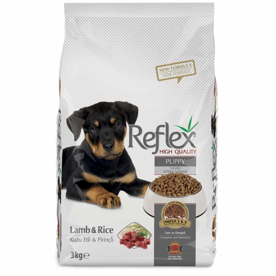 Reflex Puppy 3 Kg Kuzu Etli Yavru Köpek Maması