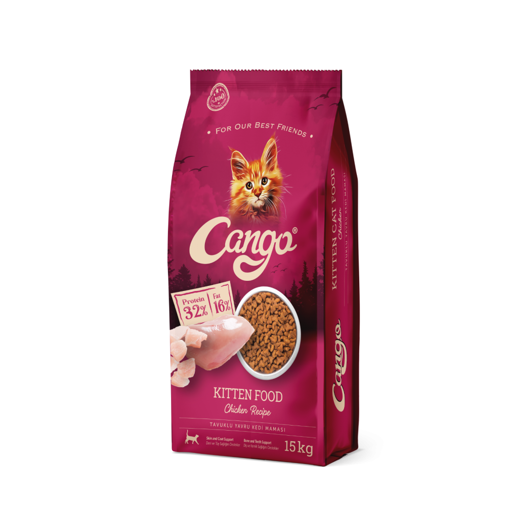Cango Kitten Food Tavuklu Yavru Kedi Maması 15 Kg