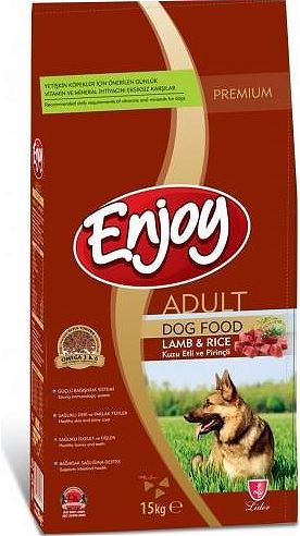 Enjoy 15 Kg Kuzu Etli Yetişkin Köpek Maması