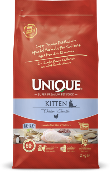 Unique Yavru Kedi Maması Tavuklu 7 kg