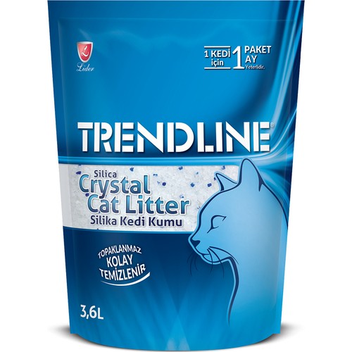 Trendline Silika Kristal Kedi Kumu 3,6 Lt