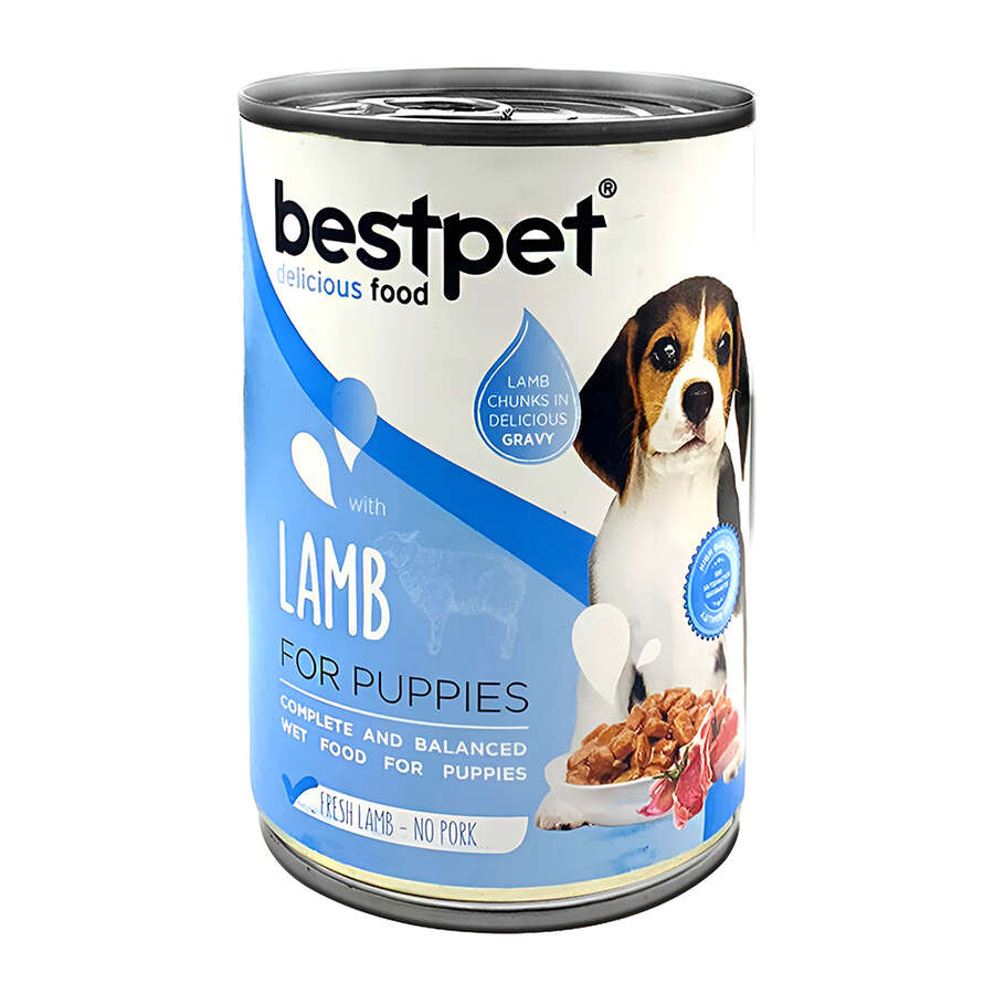 BestPet Kuzu Etli Yavru Köpek Konservesi 400gr