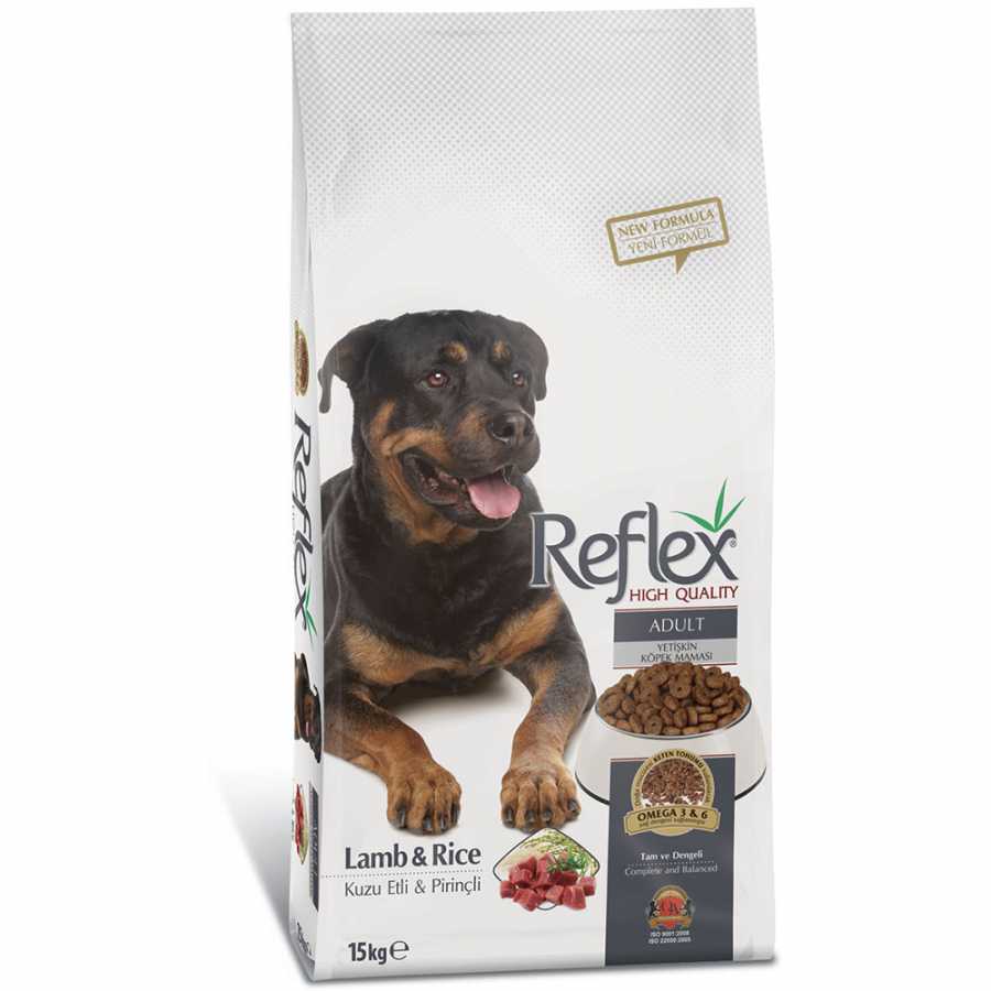 Reflex 1 Kg Kuzu Etli Pirinçli Yetişkin Köpek Maması