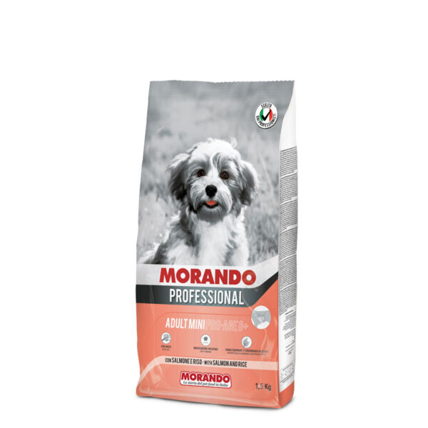 MORANDO PROFESSIONAL YETİŞKİN KÜÇÜK IRK KÖPEK MAMASI 8+ Somonlu 1,5 kg