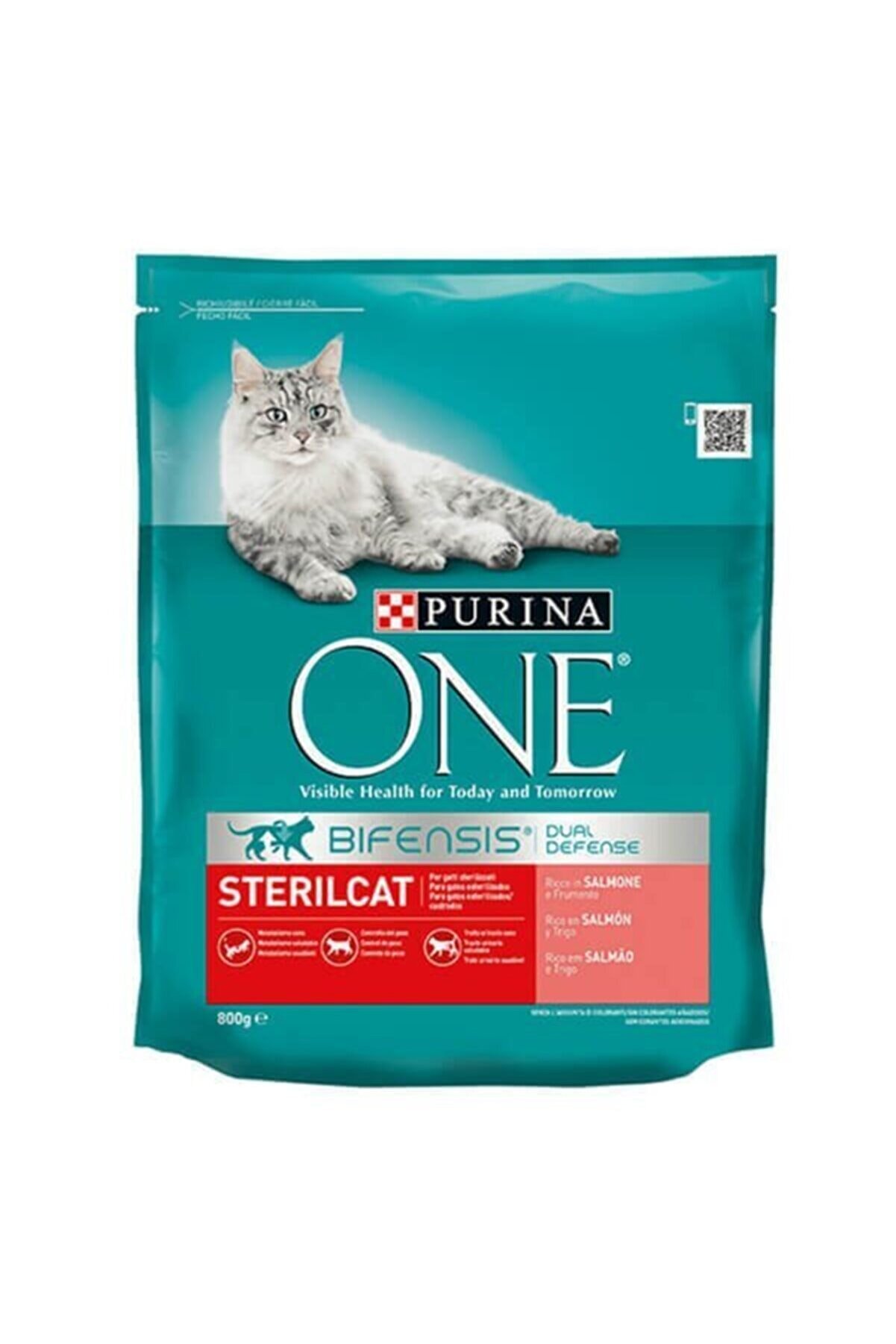 Purina One Sterilised Somonlu Kısırlaştırılmış Kedi Maması 800 gr