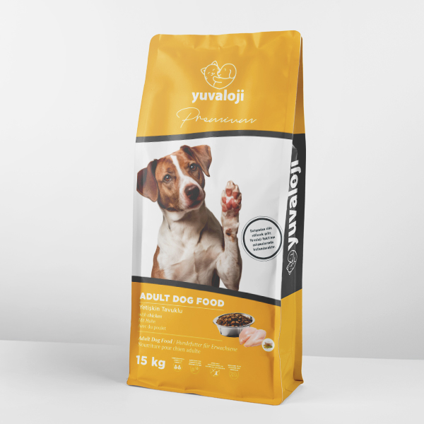 Yuvaloji Yetişkin Tavuklu Kuru Köpek Maması 15 Kg