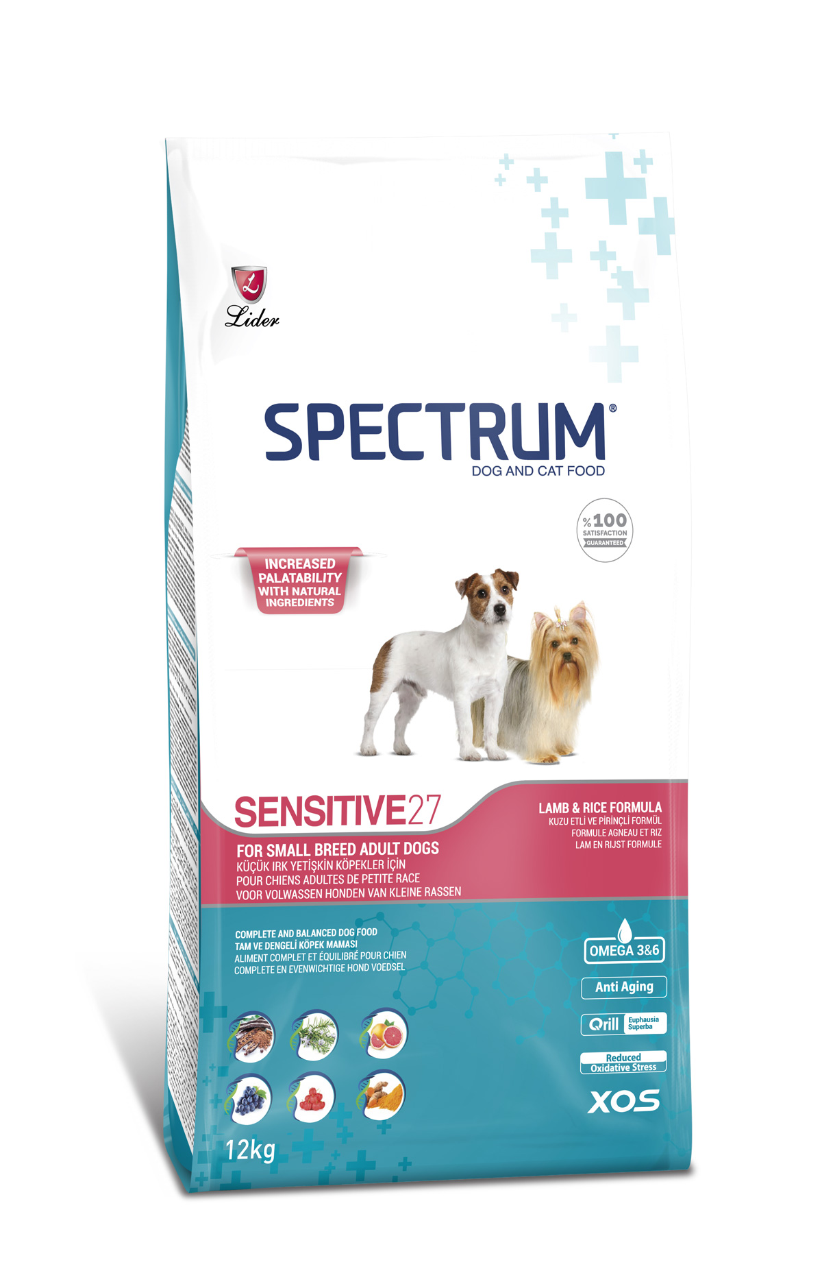 Spectrum SENSITIVE27 Küçük Irk Yetişkin Köpek Maması 12 Kg