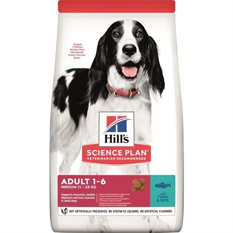 Hills Science Plan Ton Balıklı ve Pirinçli Yetişkin Köpek Maması 12 Kg