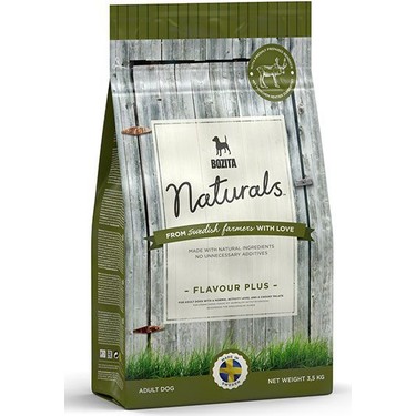 Bozita Naturals Flavour Plus Tavuklu Ve Geyik Etli Yetişkin Köpek Maması 3,5 Kg