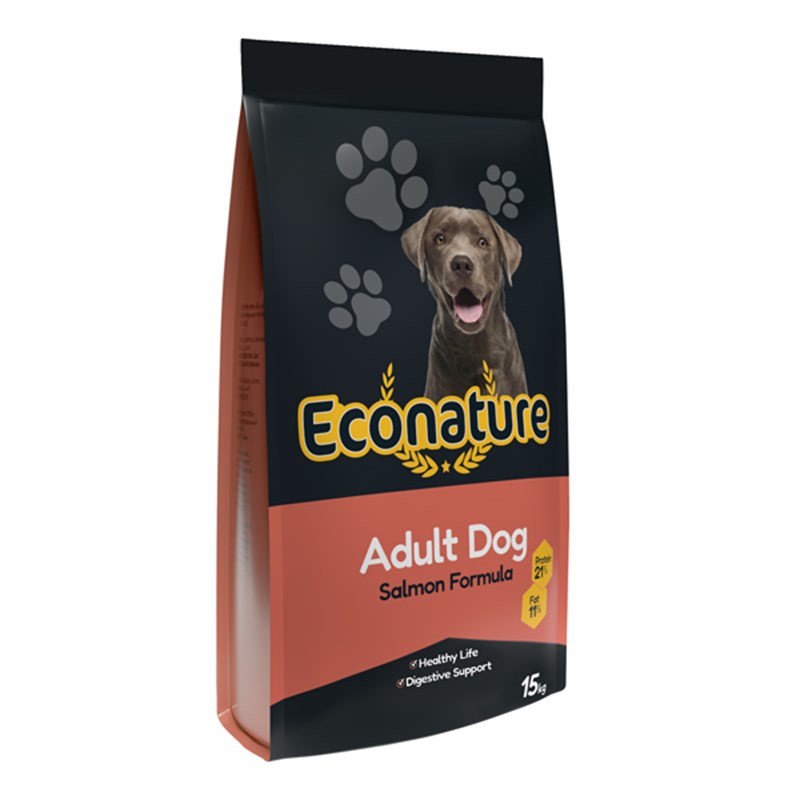 1 Kg Econature Somonlu Yetişkin Köpek Maması