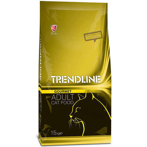 Trendline 1 Kg Renkli Taneli Yetişkin Kedi Maması 