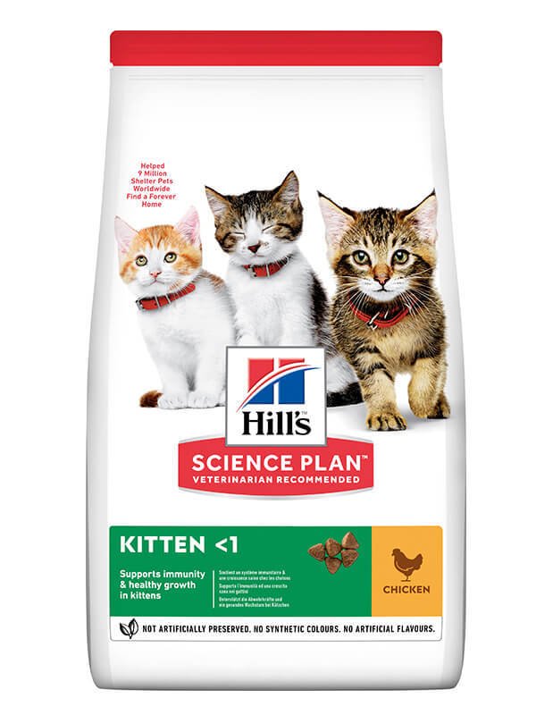 Hills Science Plan Tavuklu Yavru Kedi Maması 3 Kg