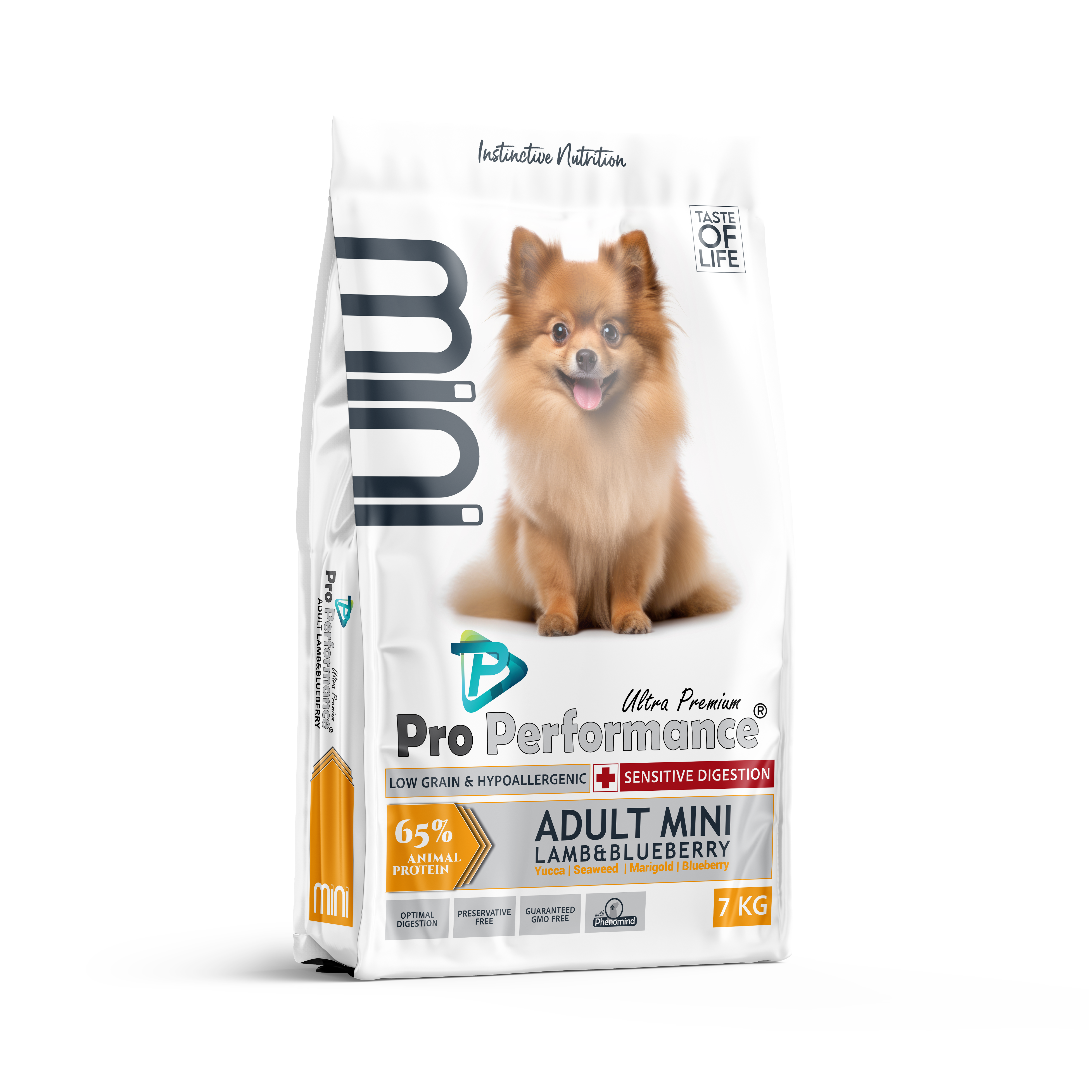 Pro Performance Ultra Premium Mini Kuzulu ve Yabanmersinli Küçük Irk Yetişkin Köpek Maması 7 KG