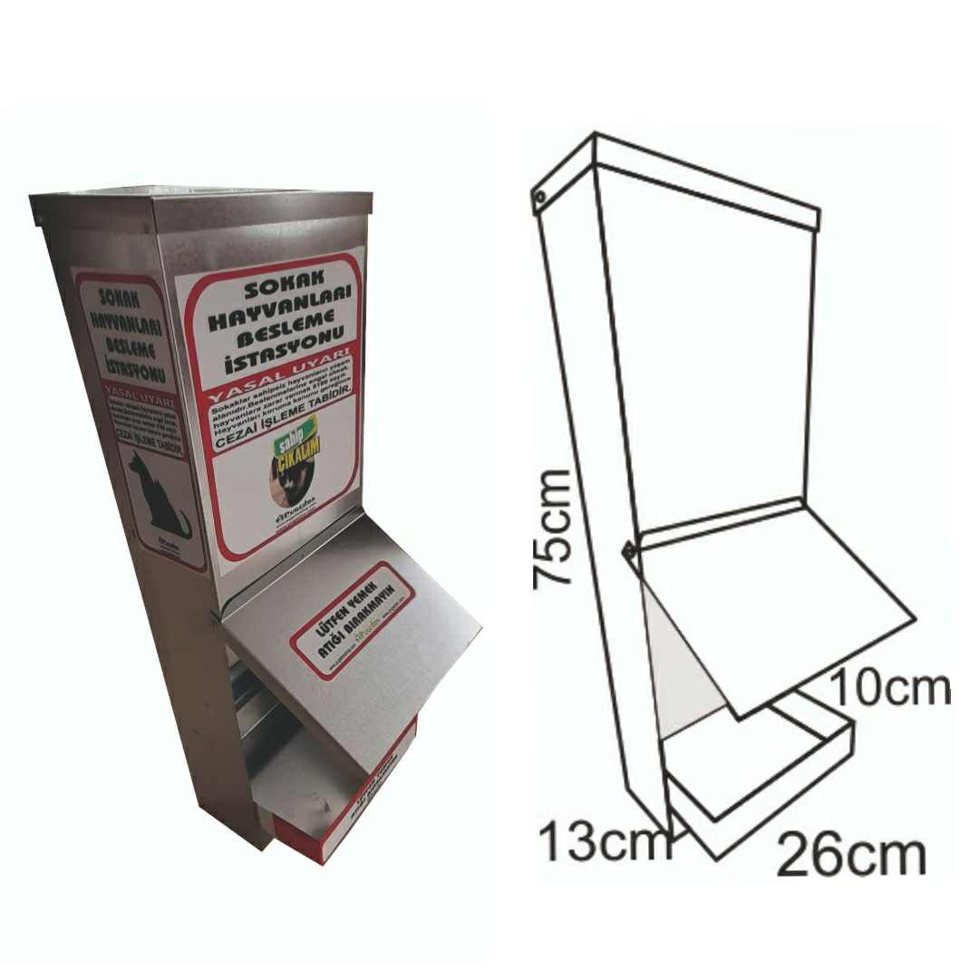 8 Kg Kedi ve Köpek Mama İstasyonu