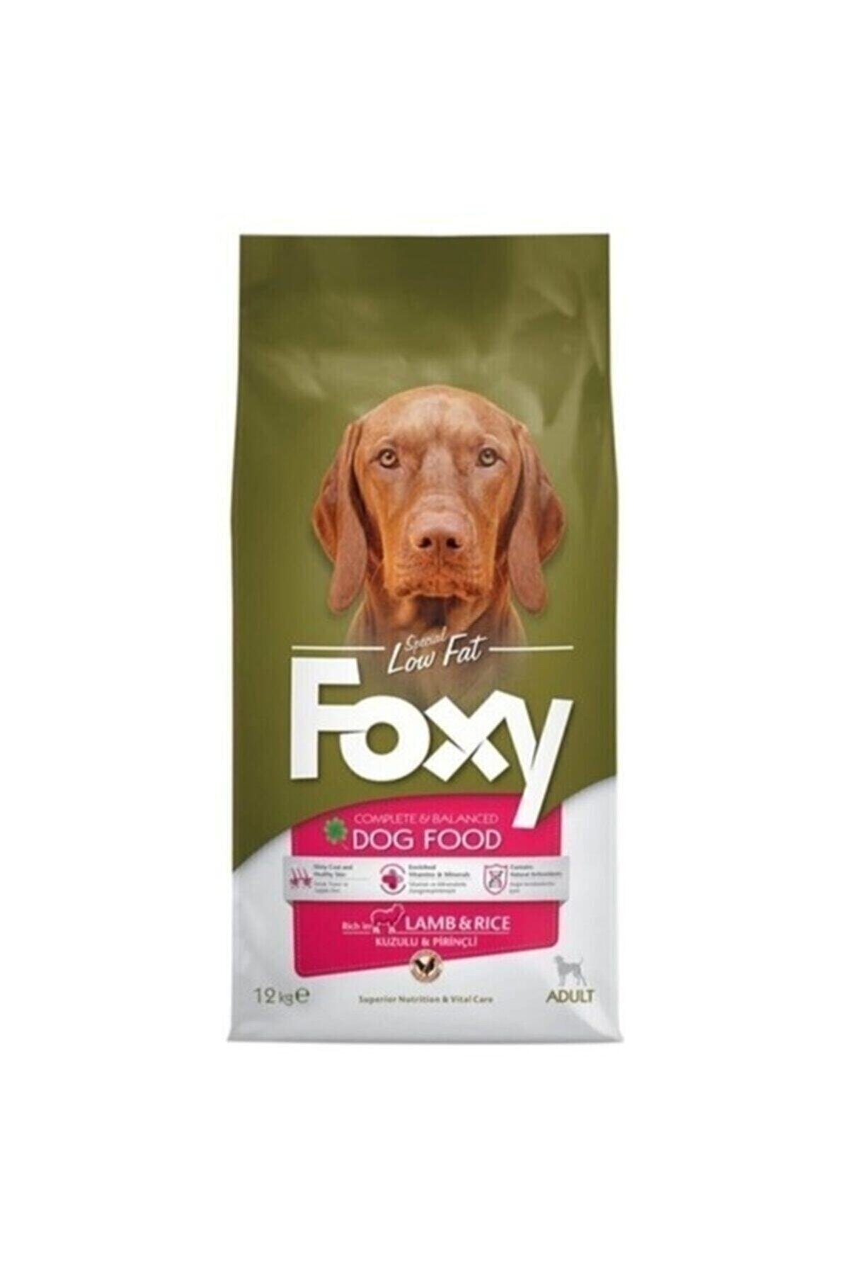 Foxy 12 Kg Kuzu Etli Yetişkin Köpek Maması