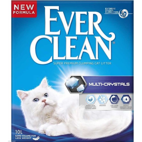 Ever Clean Multi Crystal Extra Güçlü Topaklaşan Kedi Kumu 10 Lt