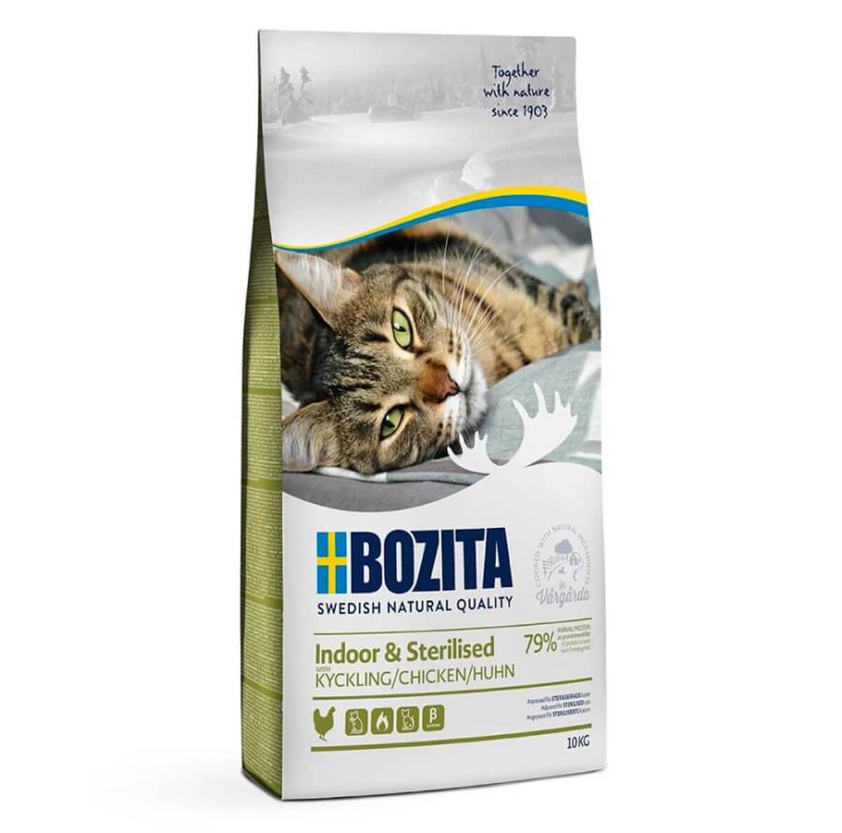 Bozita İndoor Sterilized Kısırlaştırılmış Kedi Maması 10 Kg