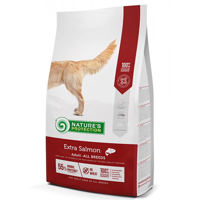 Nature's Protection Adult Extra Somonlu Yetişkin Köpek Maması 12 Kg
