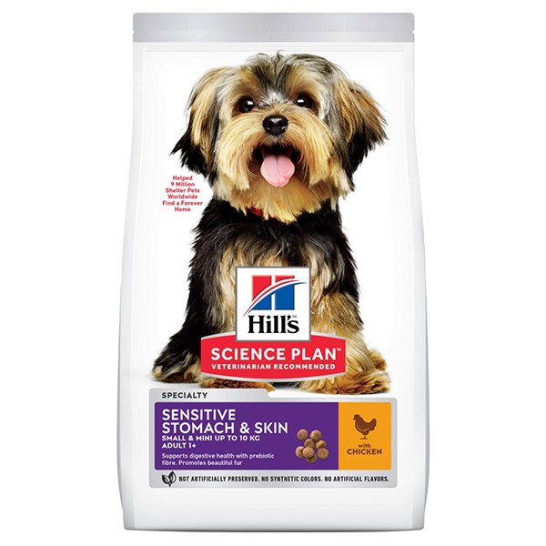 Hills Science Plan Small Miniature Sensitive Stomach&Skin Hassas Yetişkin Köpek Maması 1.5 Kg